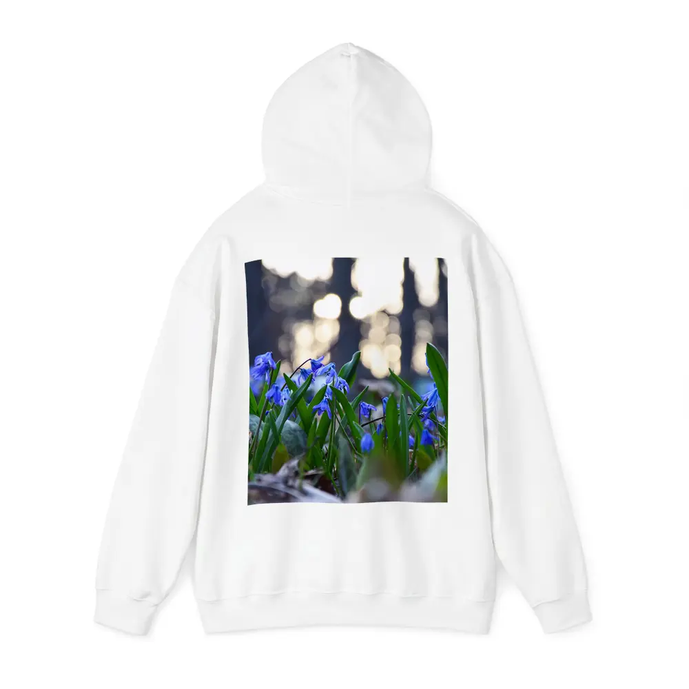 Blue Scilla Flowers Forest Bokeh Spring – Hoodies