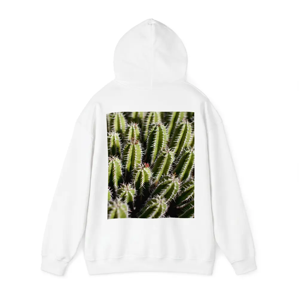 Close Up Green Cactus Spines Desert Plant – Hoodies
