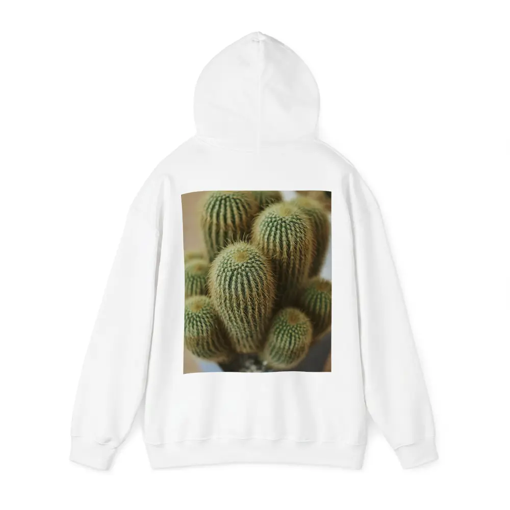 Golden Barrel Cactus Cluster Close Up – Hoodies