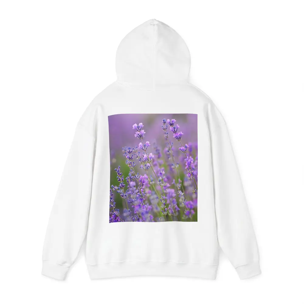 Lavender Flowers Purple Field Soft Light – Hoodies
