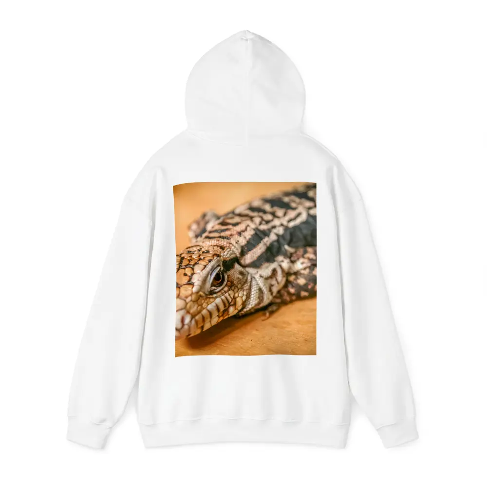 Argentine Black White Tegu Lizard Wood – Hoodies