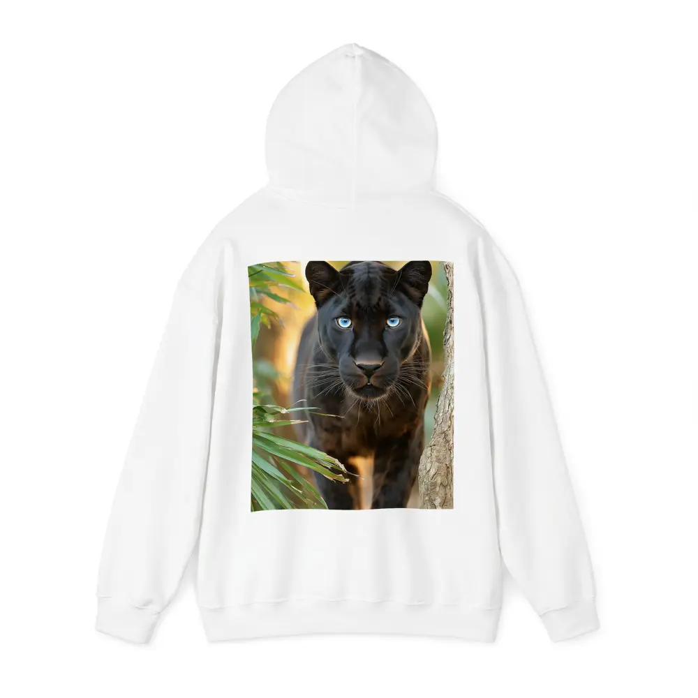 Black Panther Blue Eyes Jungle Forest – Hoodies
