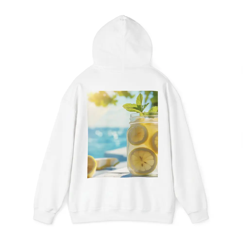 Lemonade Mason Jar Mint Summer Beach – Hoodies