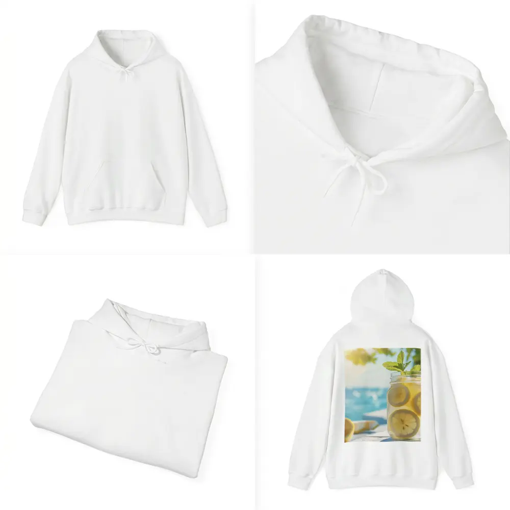Lemonade Mason Jar Mint Summer Beach – Hoodies