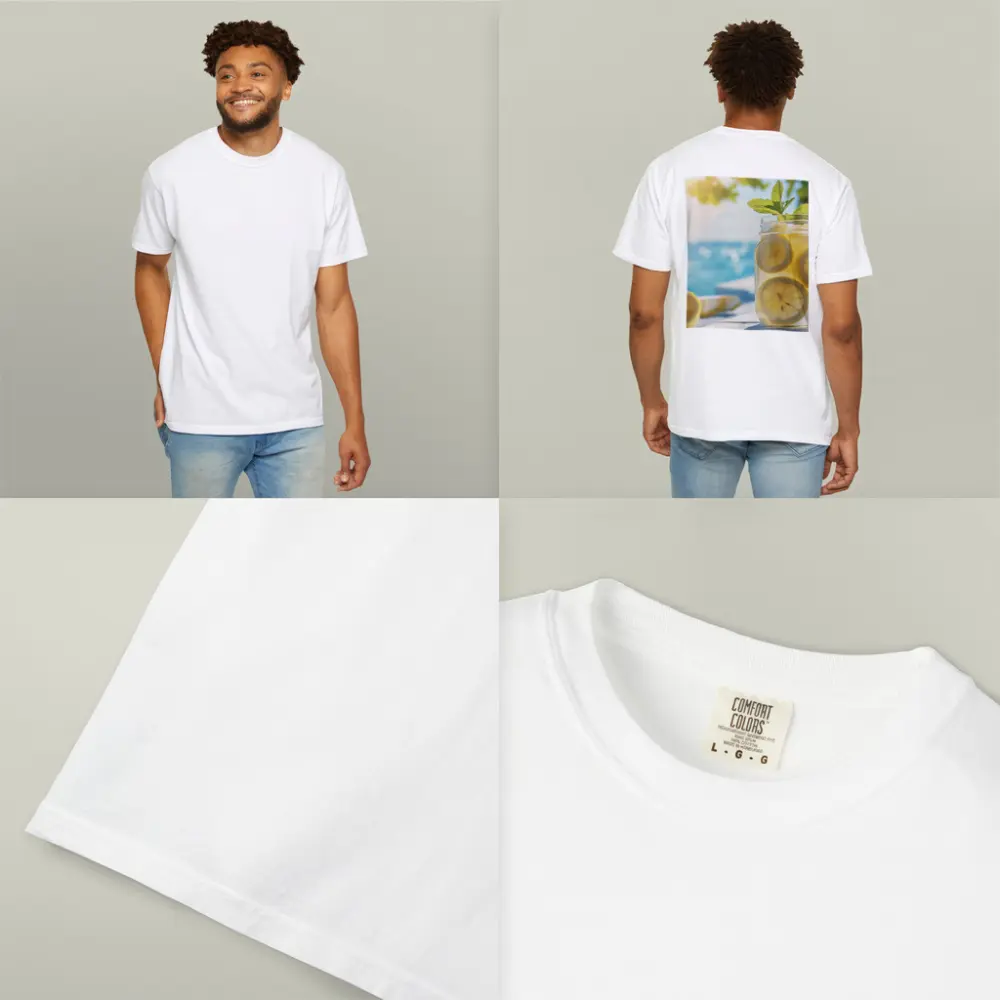 Lemonade Mason Jar Mint Summer Beach – T-Shirts