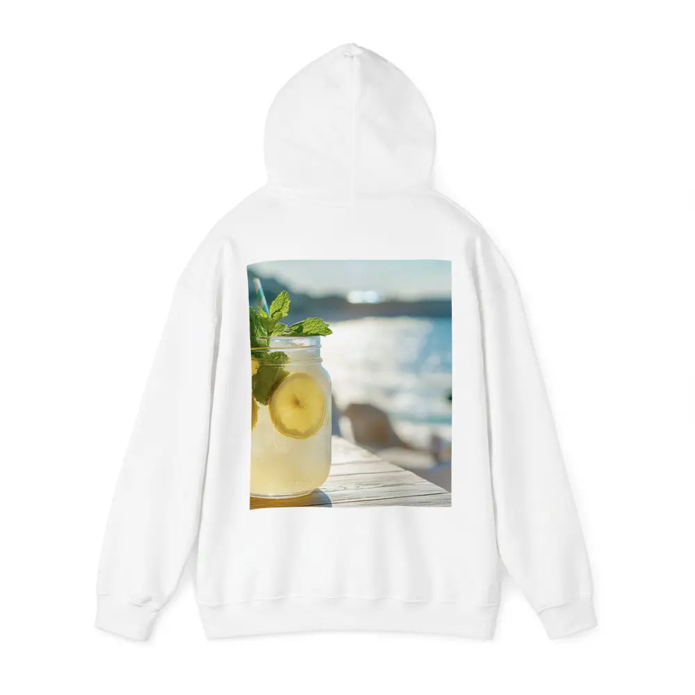 Lemonade Mason Jar Mint Ocean View – Hoodies