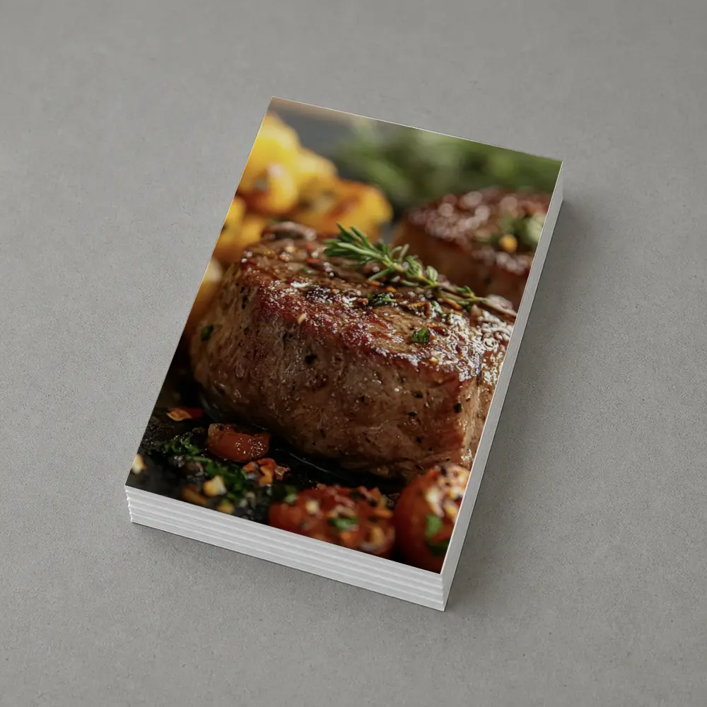 Seared Beef Filet Roasted Potatoes Cherry Tomatoes – Postcards