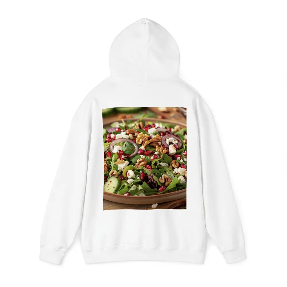 Fresh Pomegranate Walnut Feta Green Salad – Hoodies