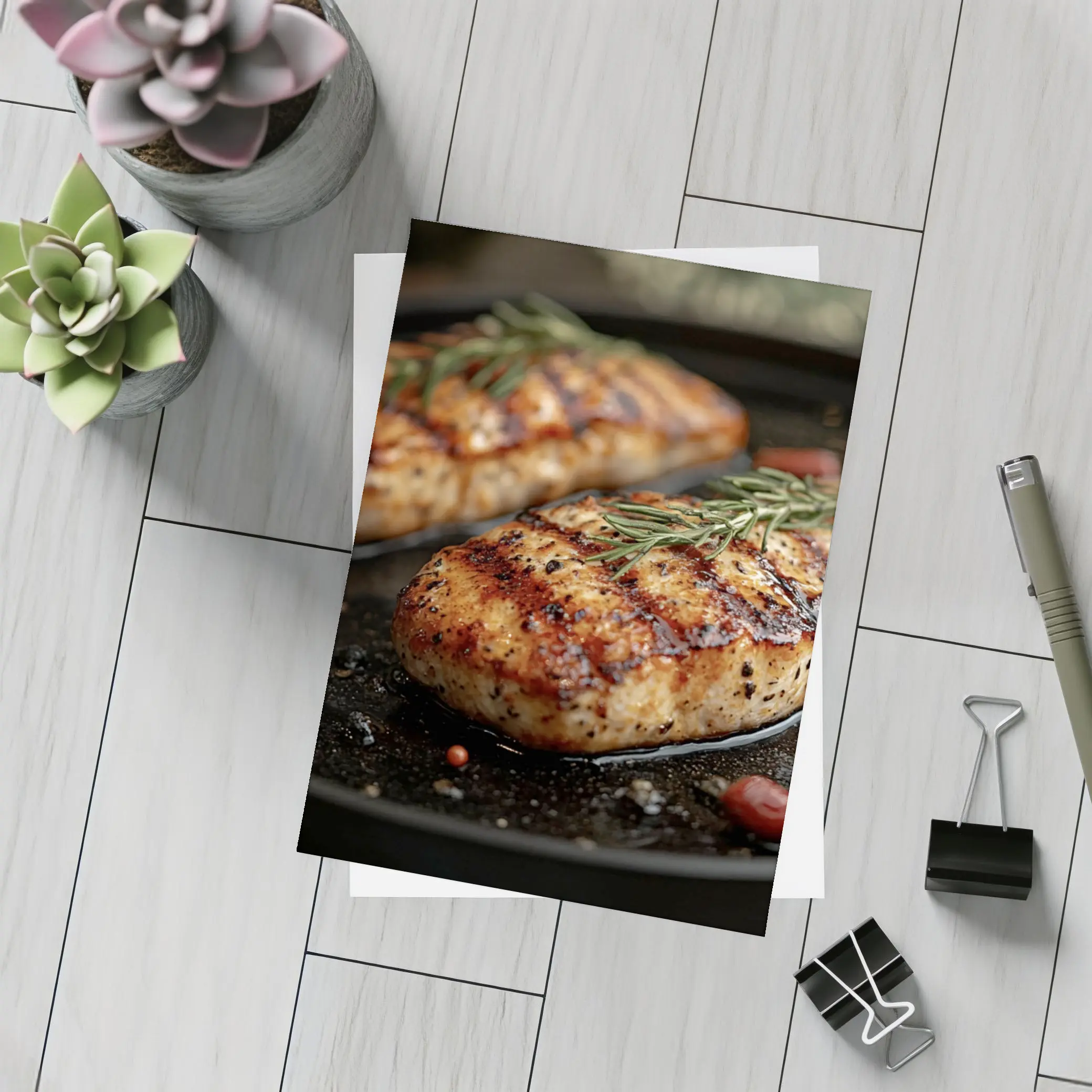 Grilled Chicken Breast With Fresh Rosemary – Postcards