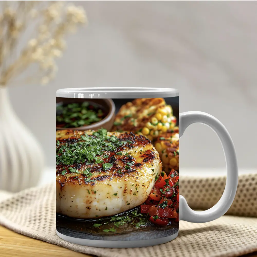Grilled Scallops With Corn And Tomato Salsa – Mugs