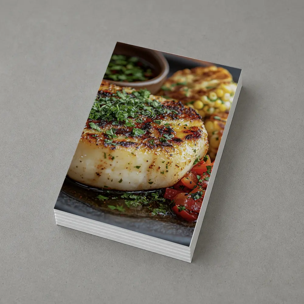 Grilled Scallops With Corn And Tomato Salsa – Postcards