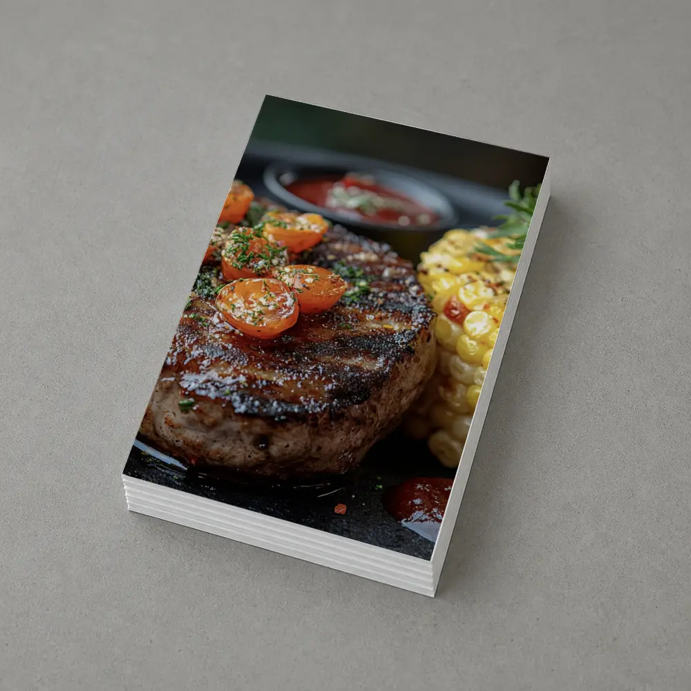 Grilled Steak With Corn And Tomatoes – Postcards