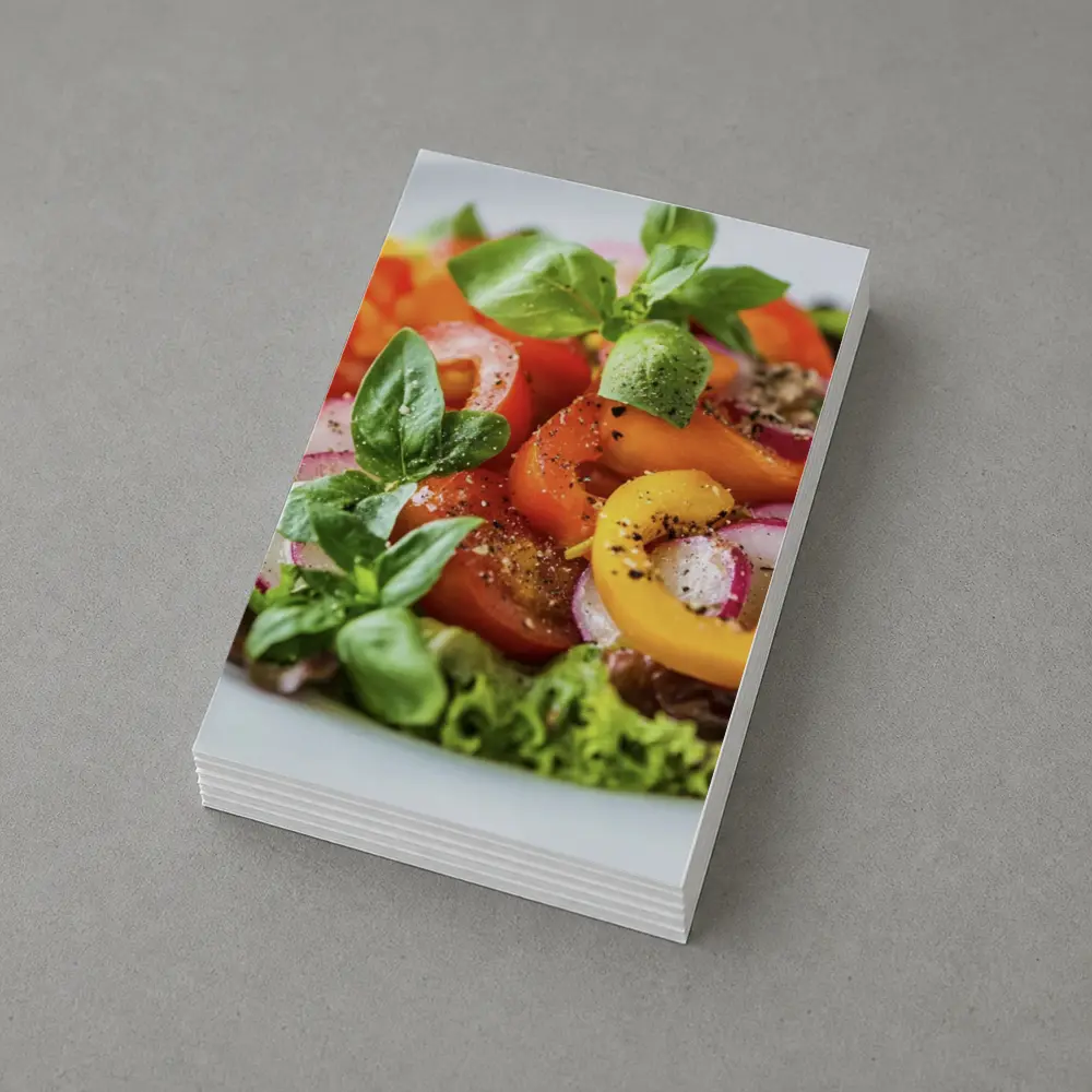 Fresh Garden Salad With Colorful Vegetables – Postcards