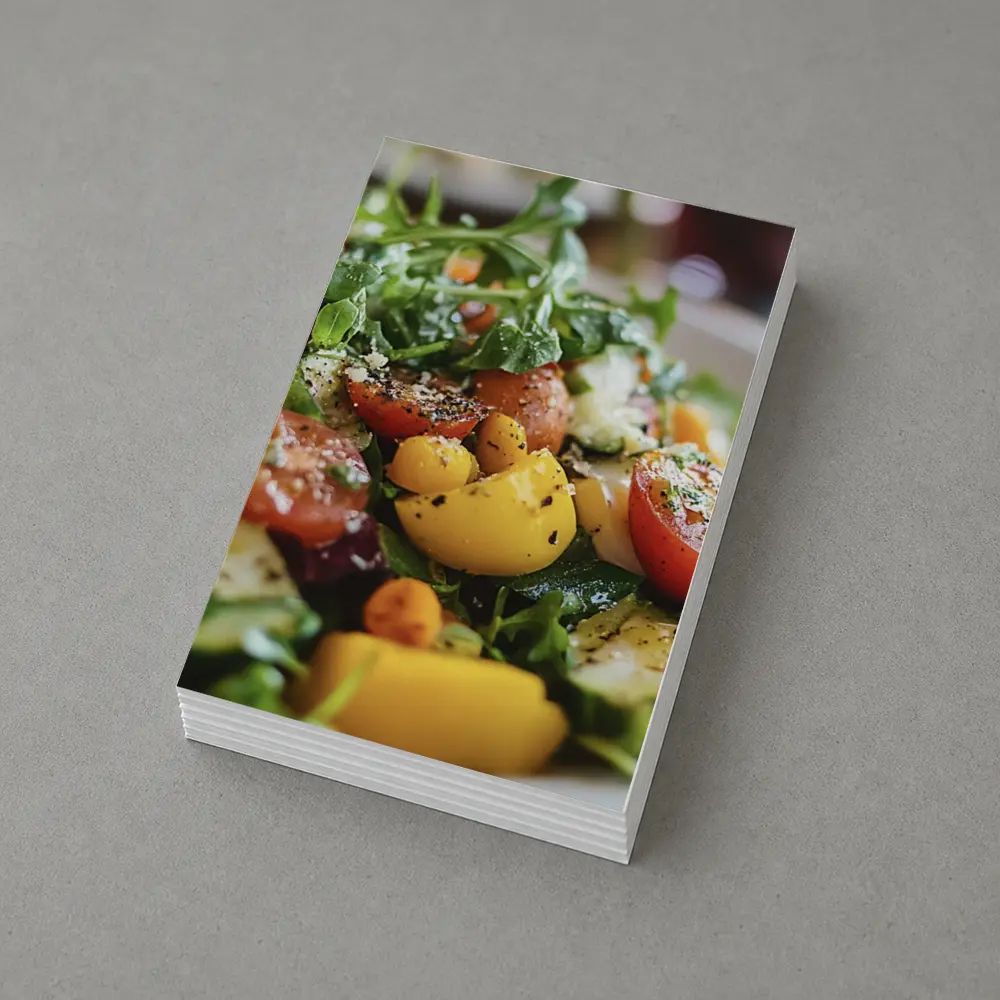 Fresh Garden Salad Bowl With Tomatoes – Postcards