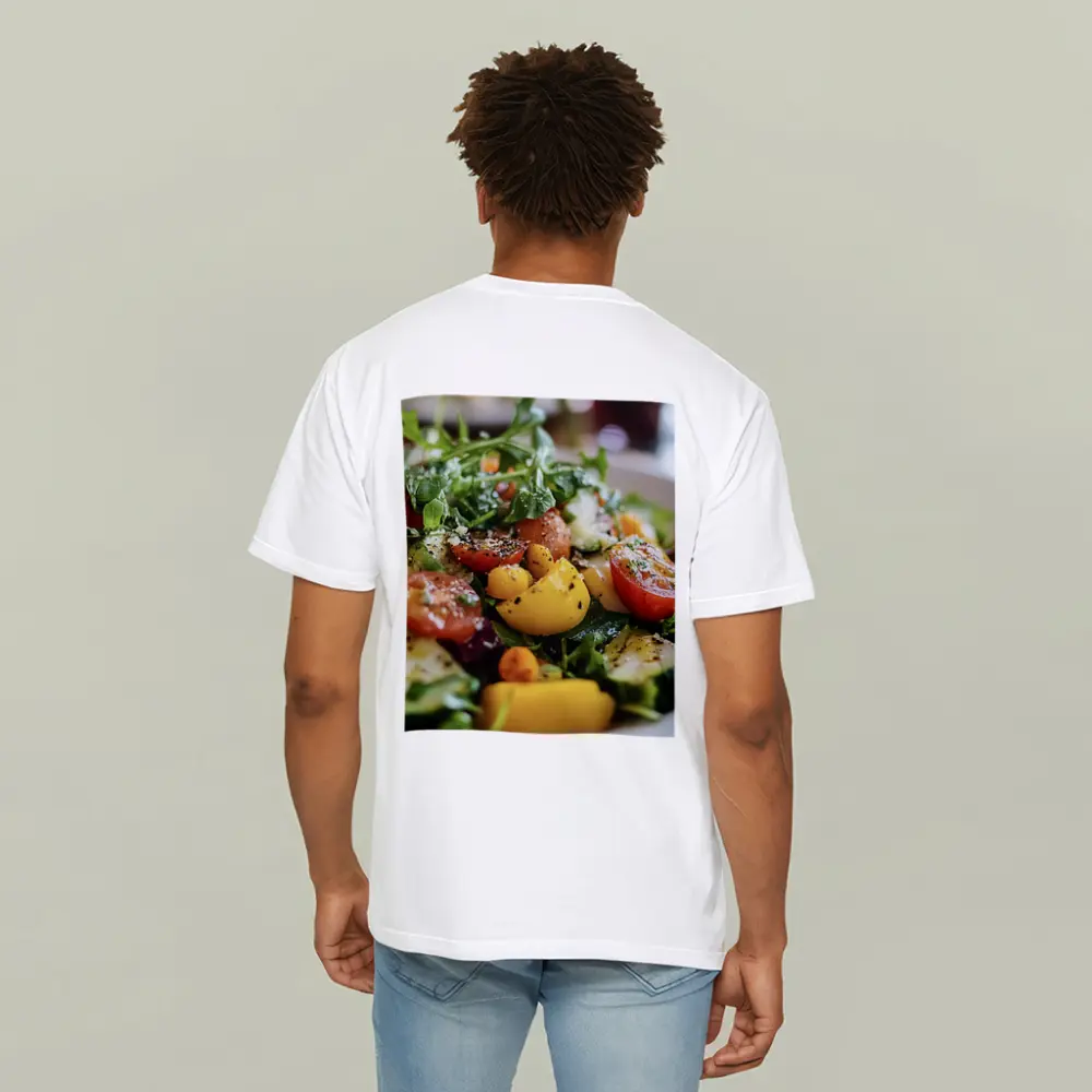 Fresh Garden Salad Bowl With Tomatoes – T-Shirts