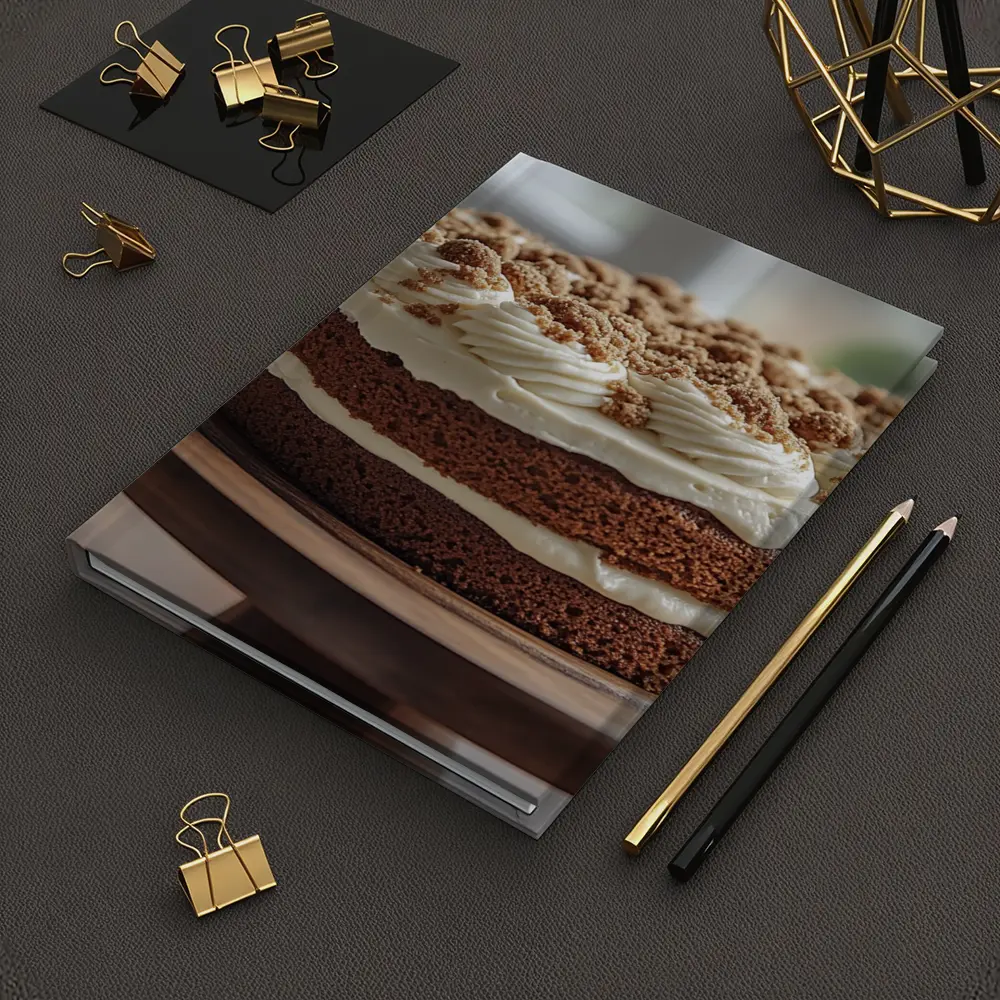 Layered Carrot Cake Cream Cheese Kitchen – Notebooks