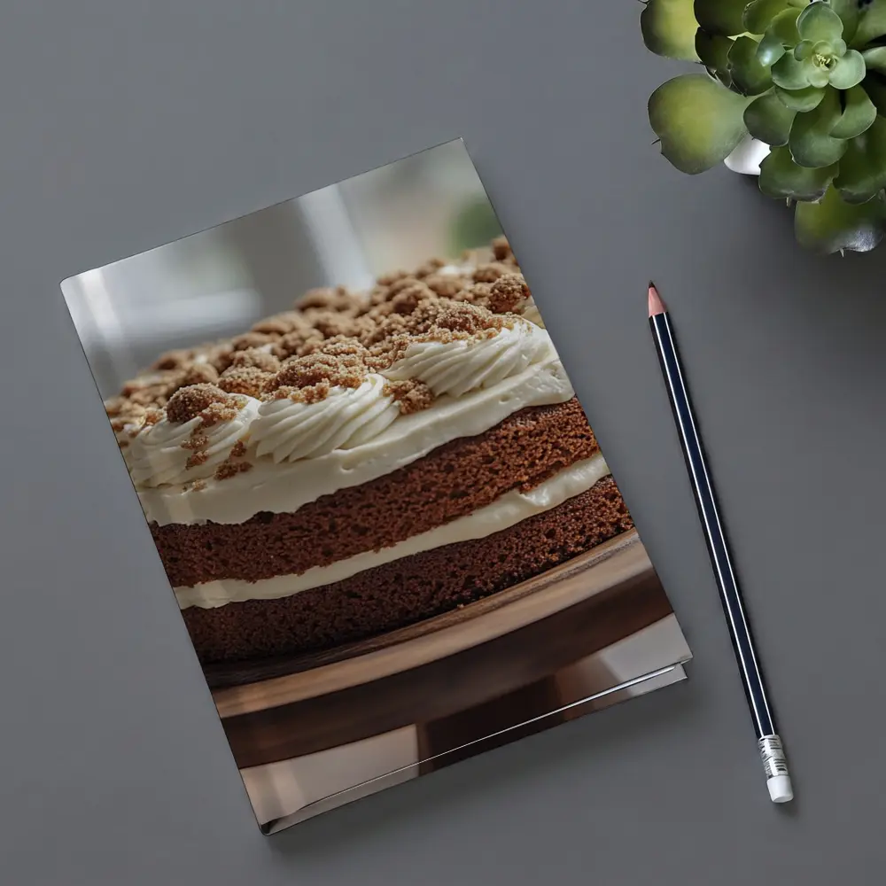 Layered Carrot Cake Cream Cheese Kitchen – Notebooks