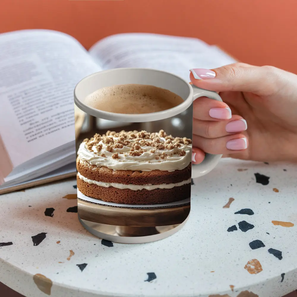 Walnut Cream Layer Cake Rustic Kitchen – Mugs