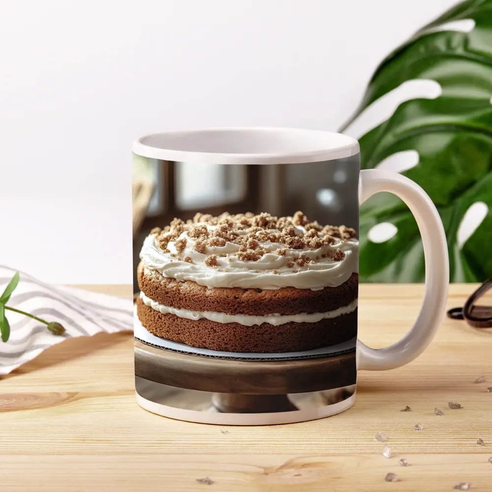Walnut Cream Layer Cake Rustic Kitchen – Mugs