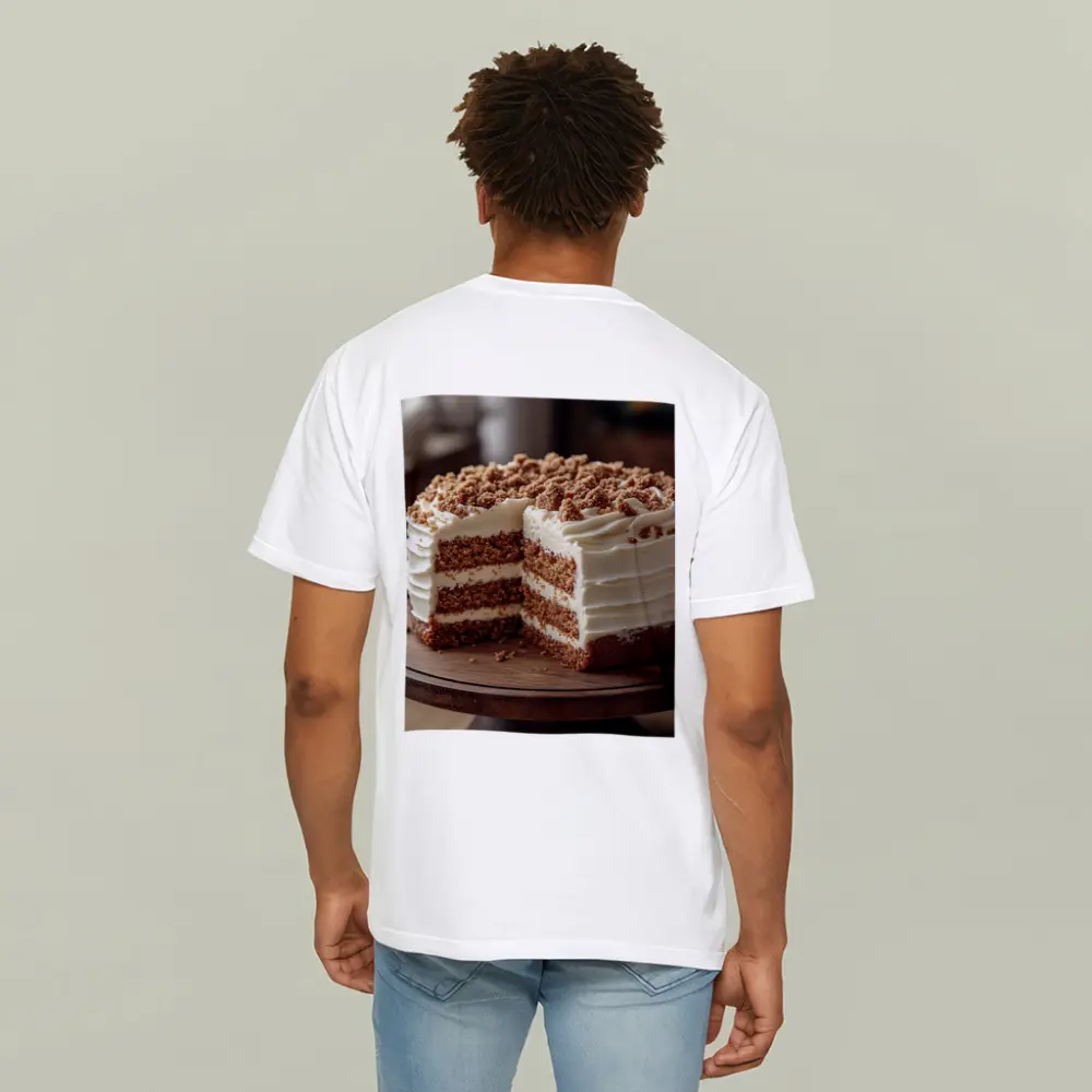 Layered Carrot Cake Cream Cheese Frosting Rustic – T-Shirts