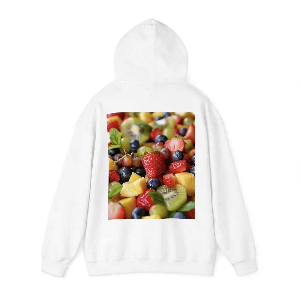 Fresh Fruit Salad Bowl Close Up – Hoodies
