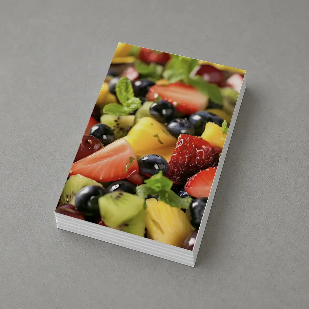 Fresh Fruit Salad Bowl With Mint – Postcards