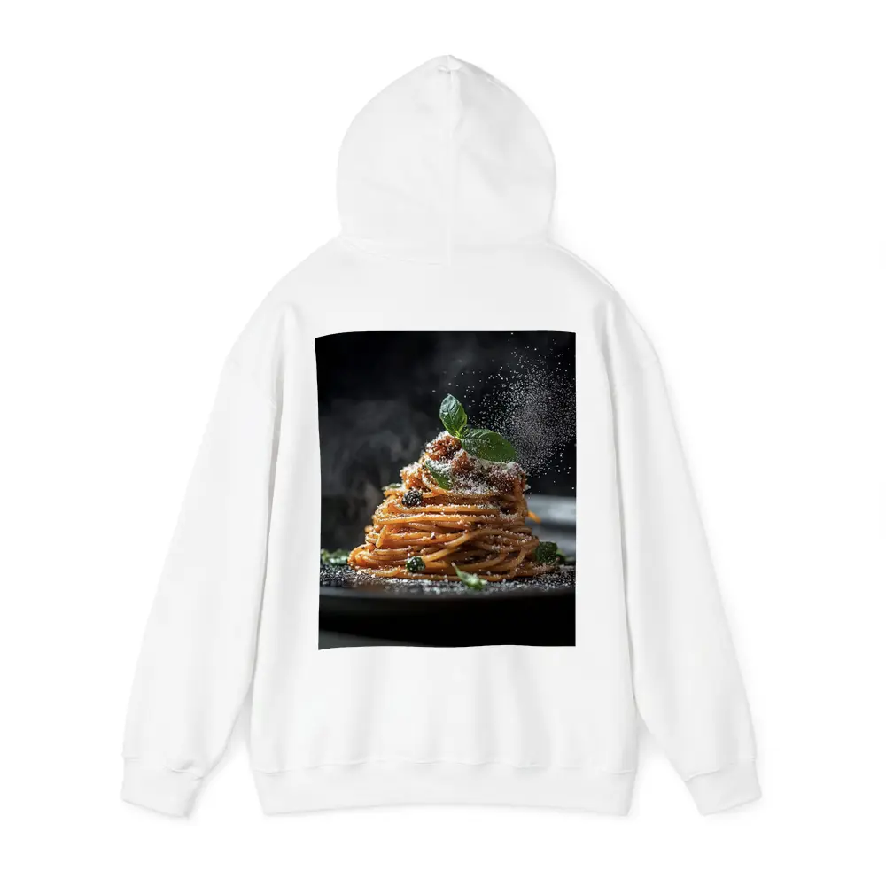 Spaghetti Bolognese Dark Dramatic Food Art – Hoodies