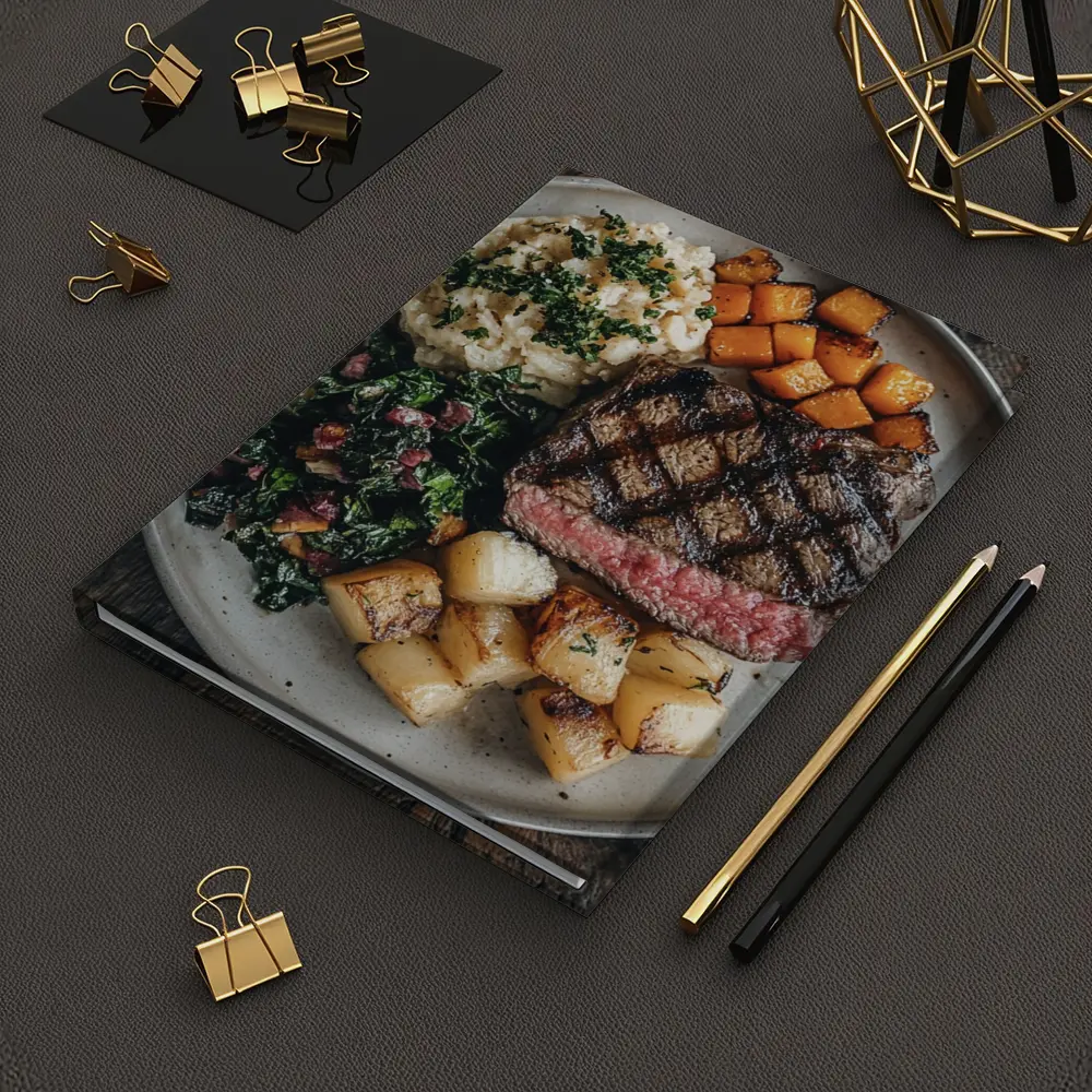 Grilled Ribeye Steak With Roasted Vegetables – Notebooks