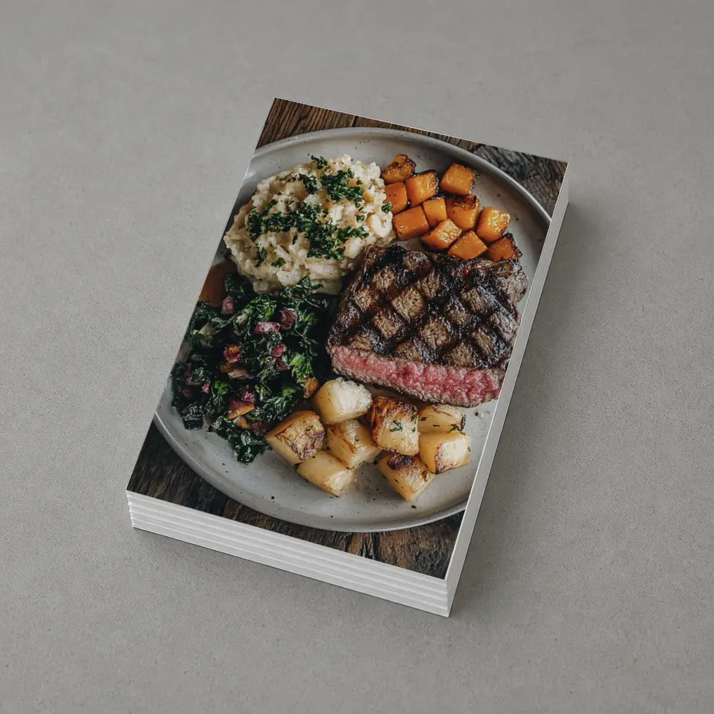 Grilled Ribeye Steak With Roasted Vegetables – Postcards