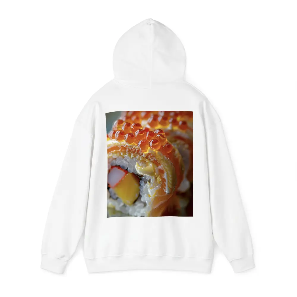 Salmon Sushi Roll With Ikura Roe – Hoodies