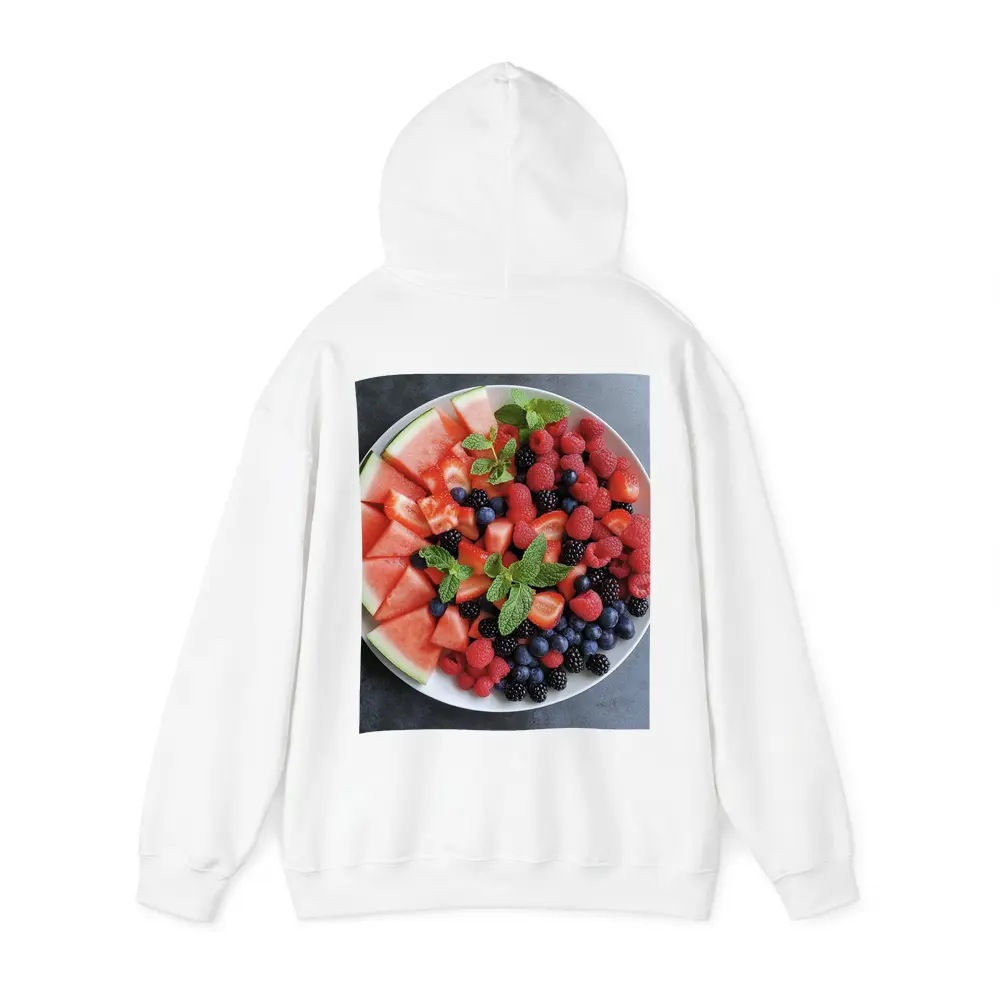 Fresh Summer Fruit Platter With Mint – Hoodies