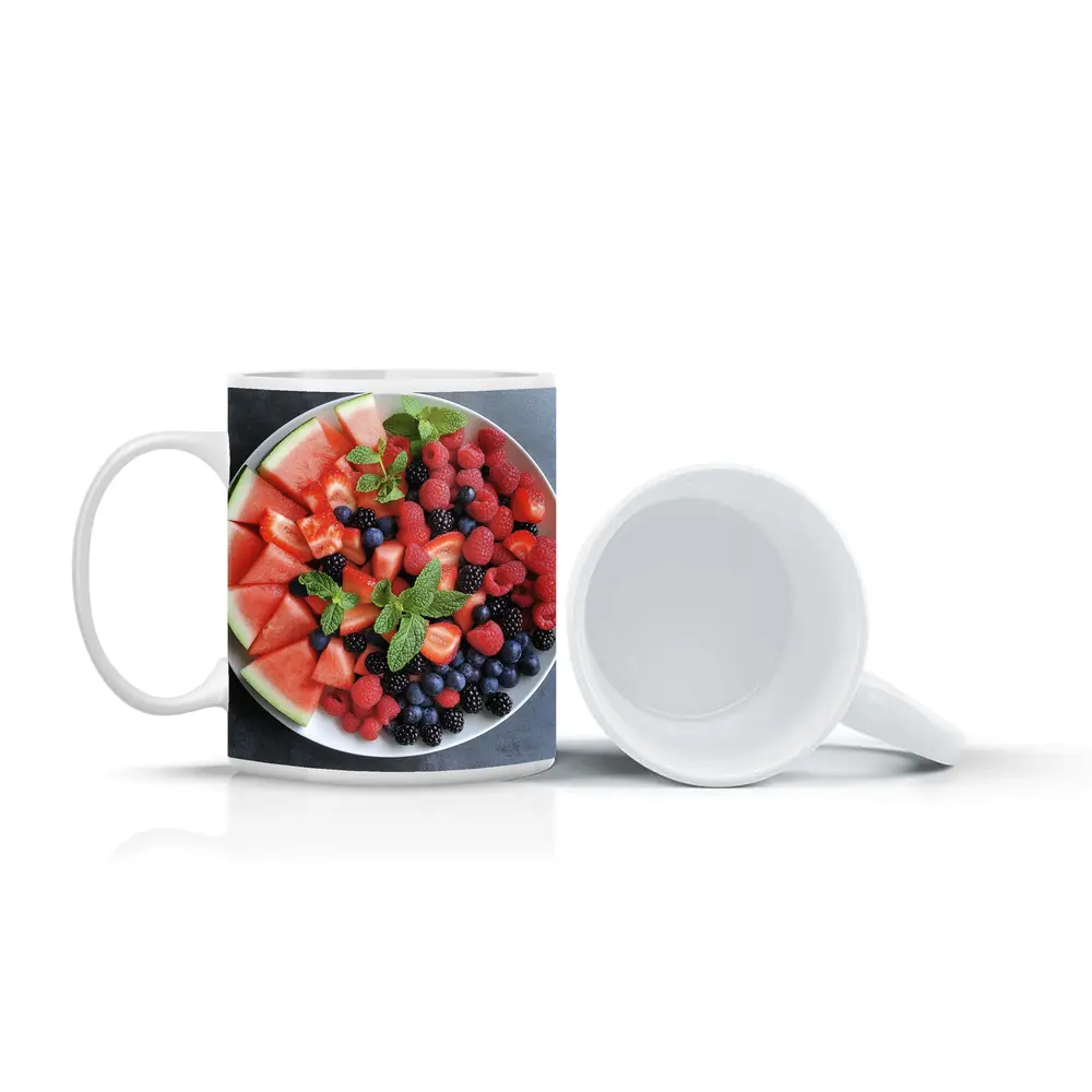 Fresh Summer Fruit Platter With Mint – Mugs