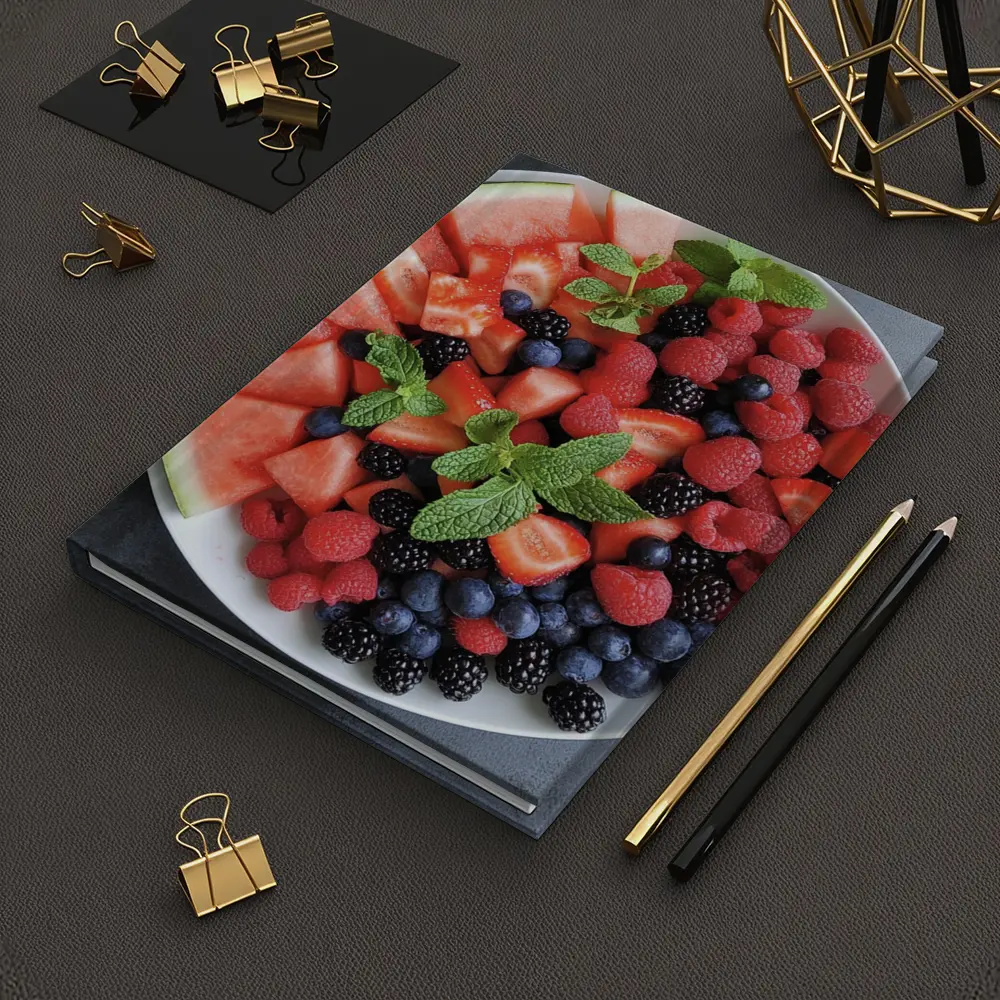 Fresh Summer Fruit Platter With Mint – Notebooks