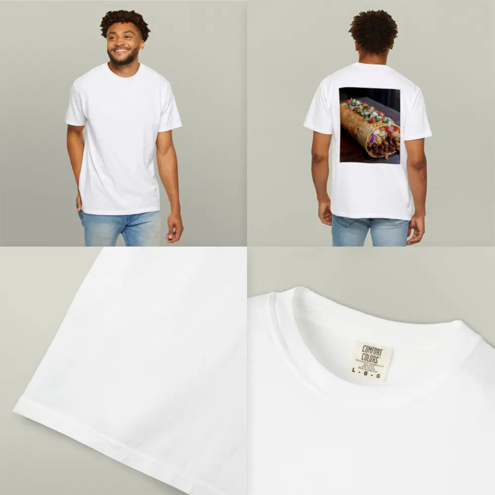 Loaded Beef Burrito Melted Cheese Toppings – T-Shirts