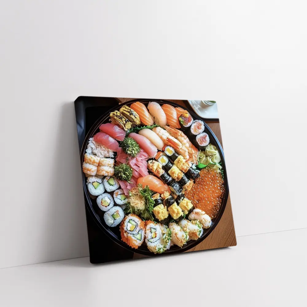 Large Sushi Platter Assorted Rolls Nigiri – Wall Art