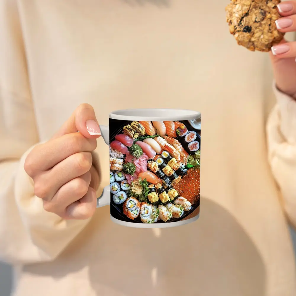 Large Sushi Platter Assorted Rolls Nigiri – Mugs