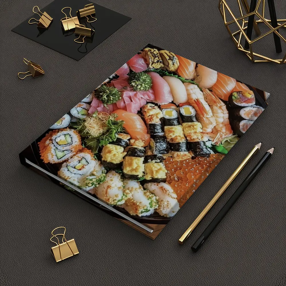 Large Sushi Platter Assorted Rolls Nigiri – Notebooks