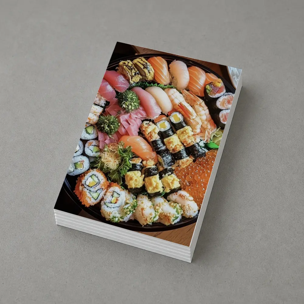 Large Sushi Platter Assorted Rolls Nigiri – Postcards