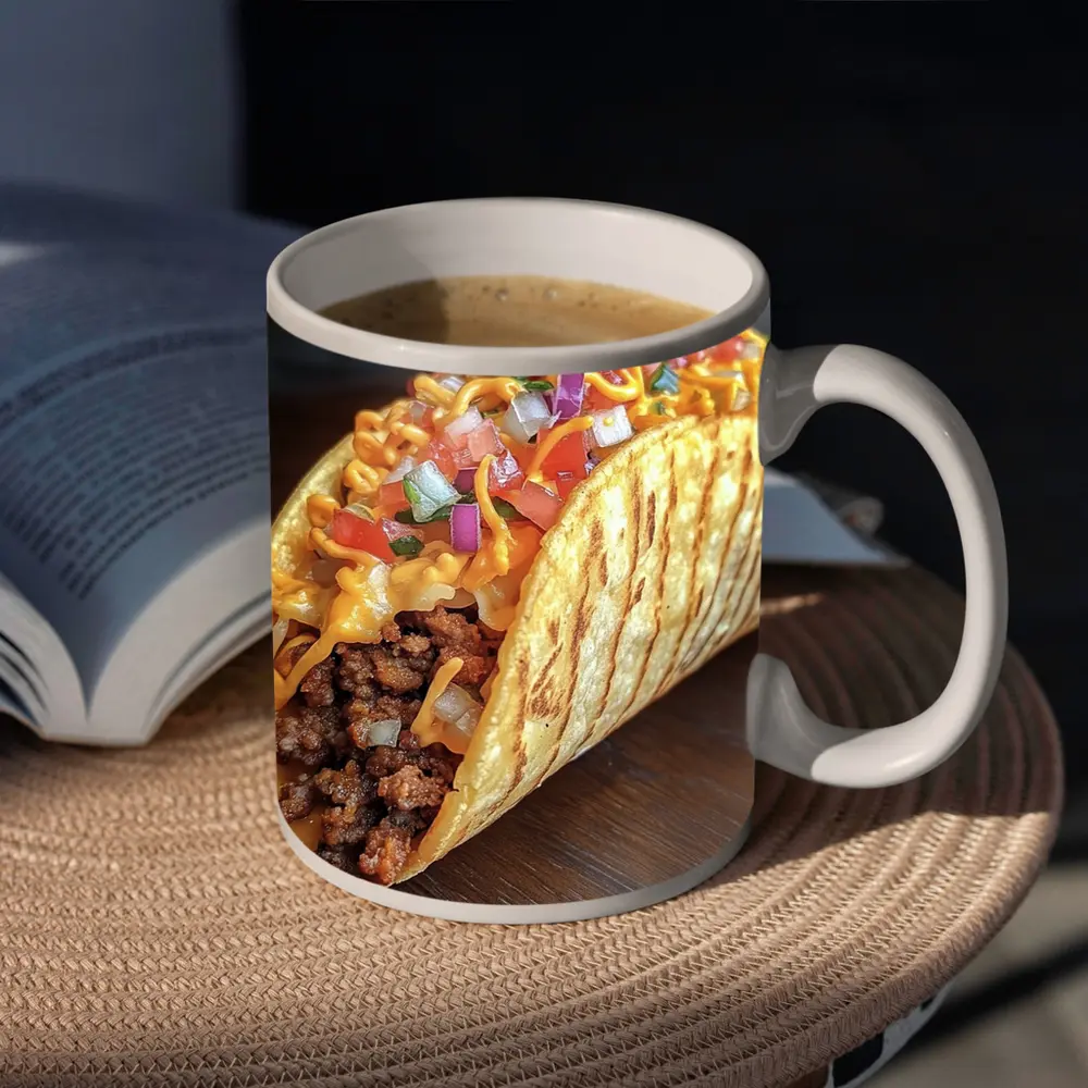 Loaded Beef Taco With Fresh Pico Salsa – Mugs