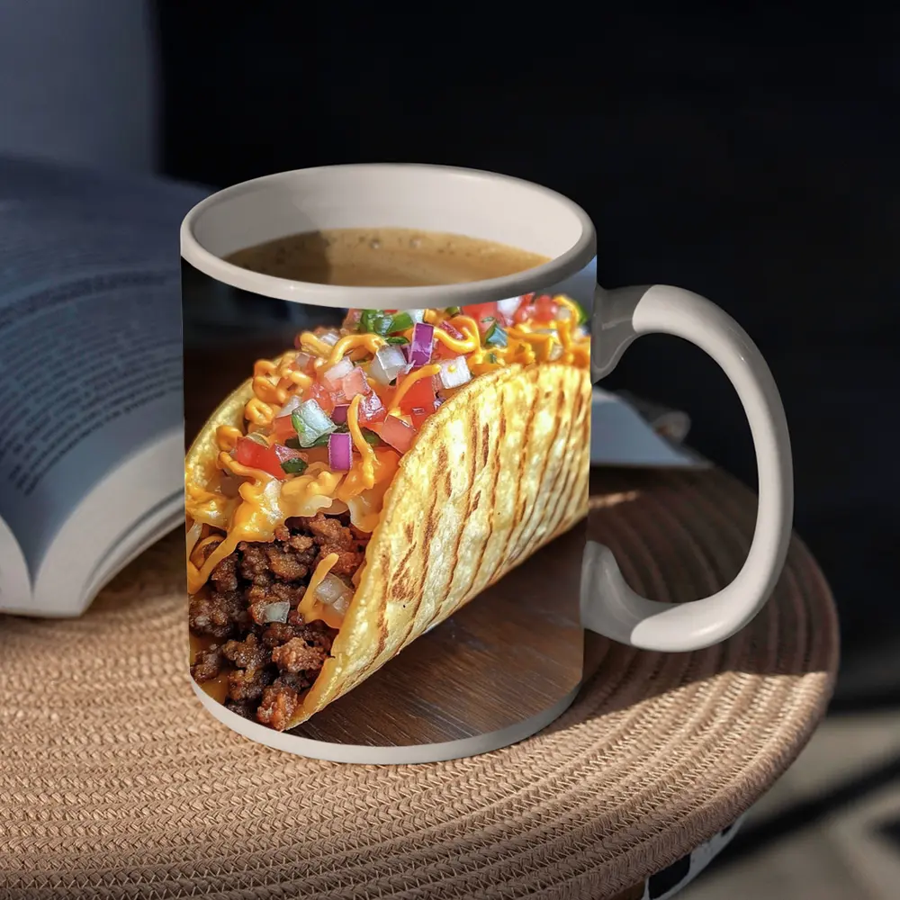 Loaded Beef Taco With Fresh Pico Salsa – Mugs