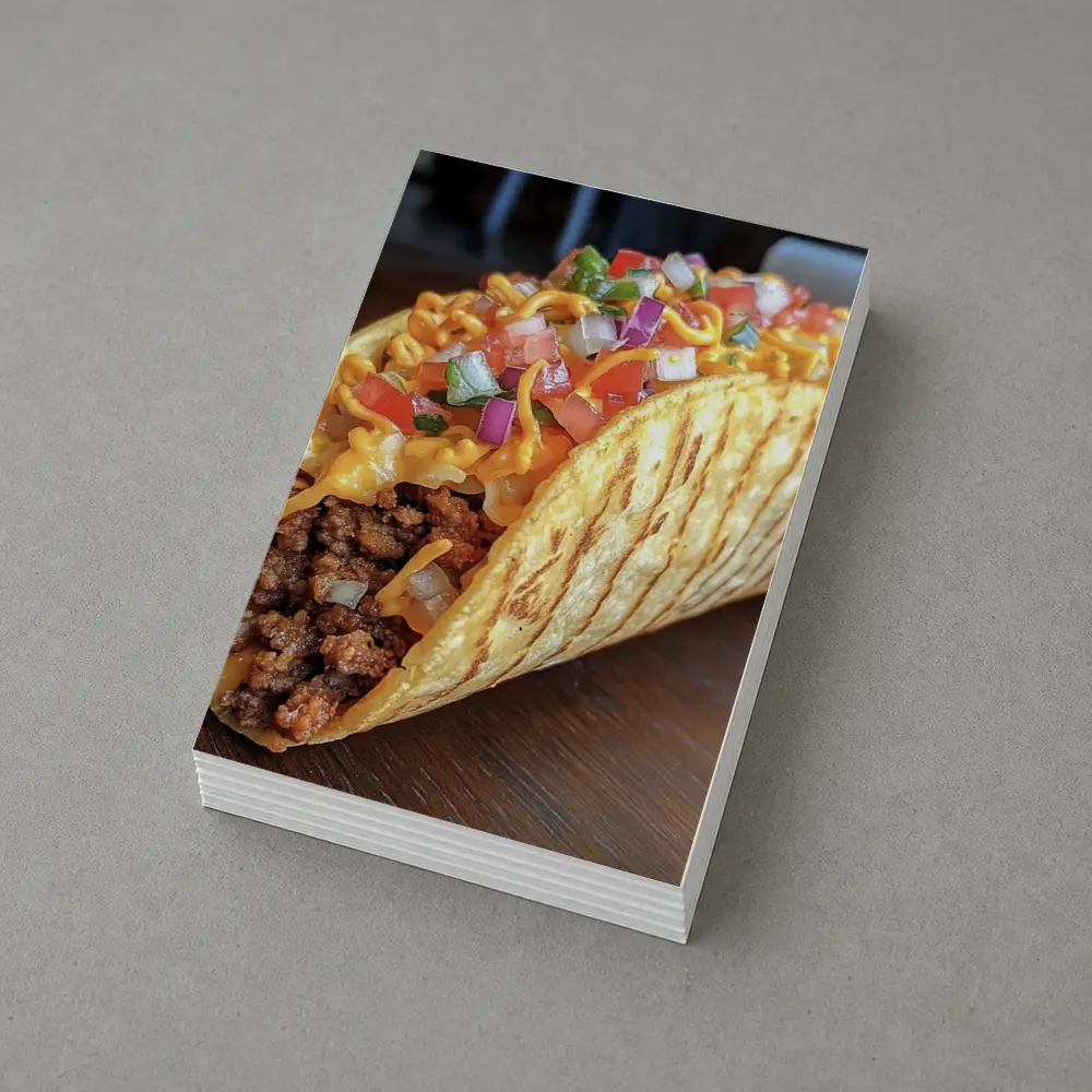 Loaded Beef Taco With Fresh Pico Salsa – Postcards