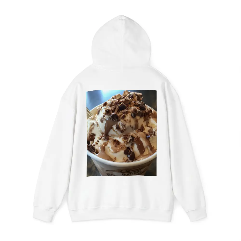 Ice Cream Cup Chocolate Sauce Candy Toppings – Hoodies