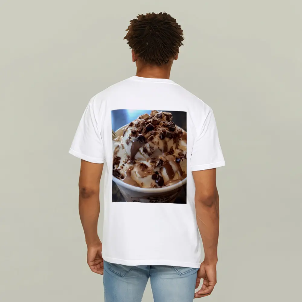 Ice Cream Cup Chocolate Sauce Candy Toppings – T-Shirts