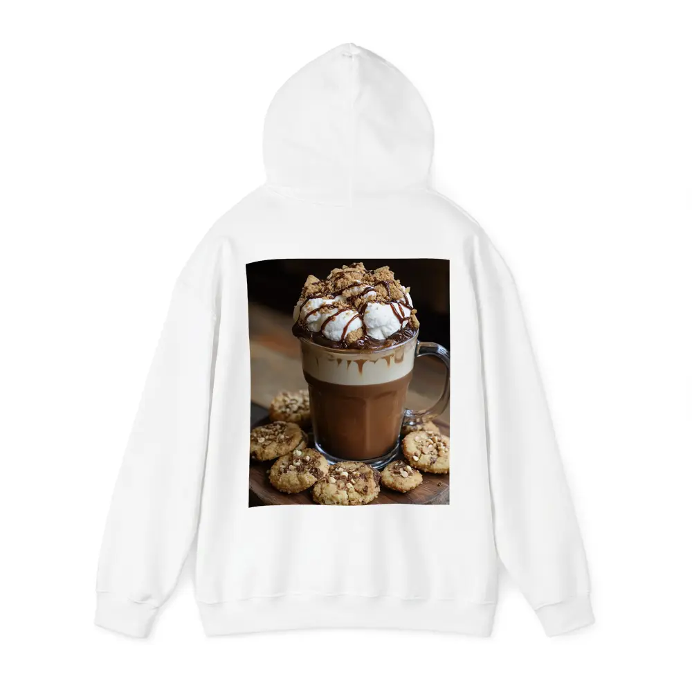 Hot Chocolate Whipped Cream Cookies Wooden Board – Hoodies
