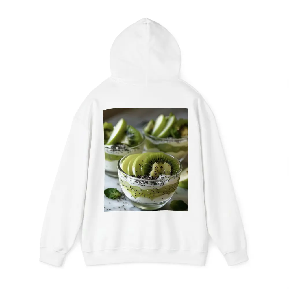 Kiwi Chia Seed Yogurt Parfait Glass Cups – Hoodies