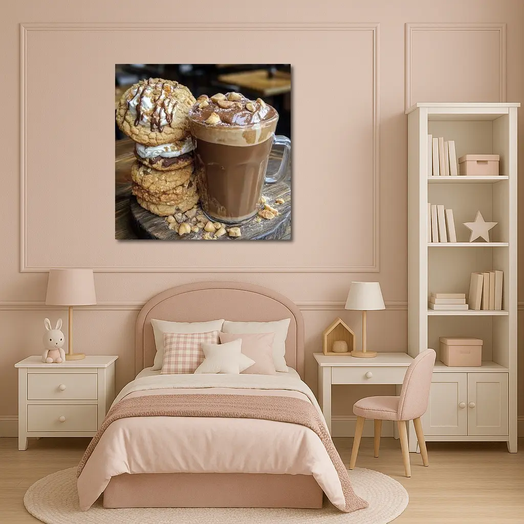 Chocolate Coffee Mug Peanut Butter Cookies – Wall Art