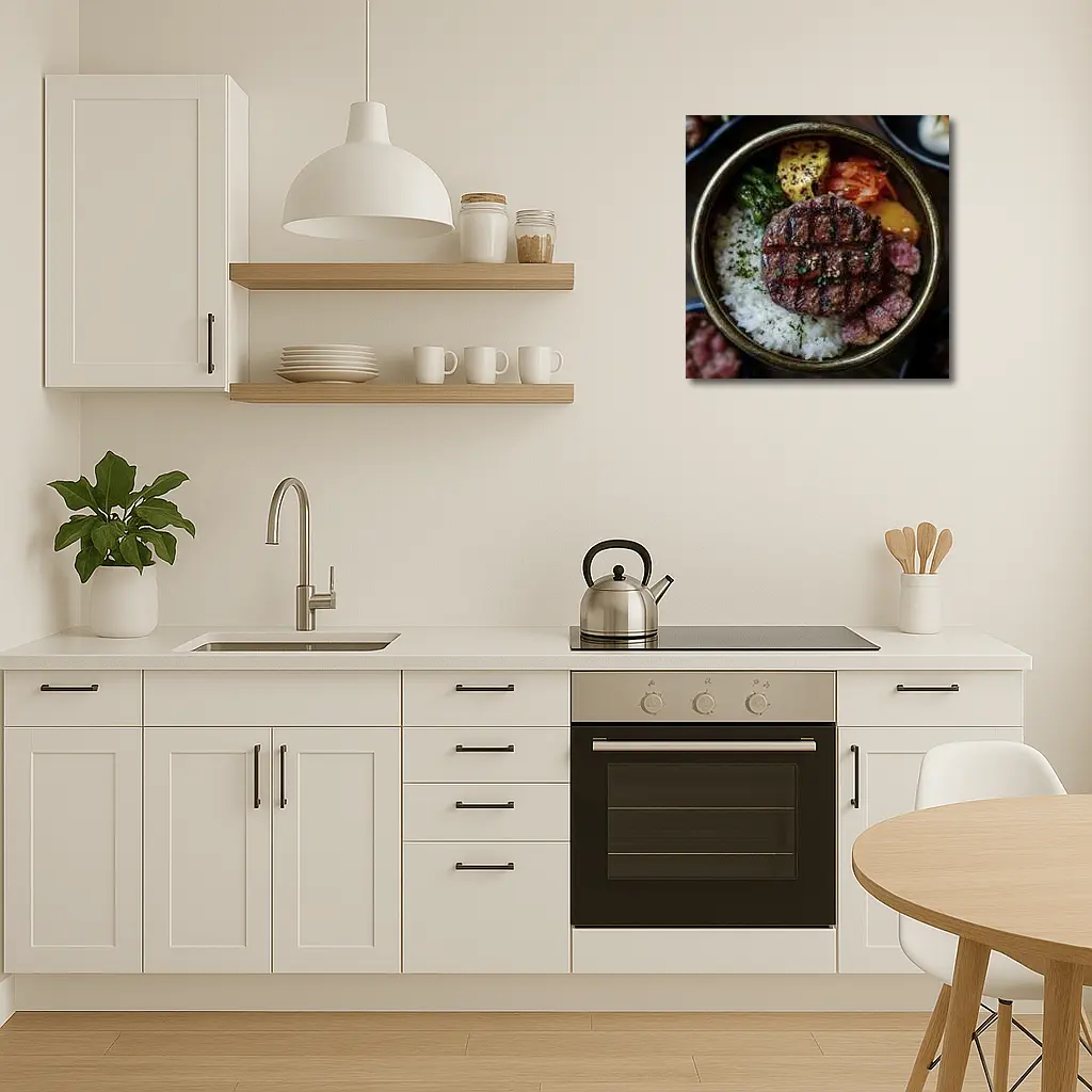 Grilled Beef Rice Bowl Korean Style – Wall Art