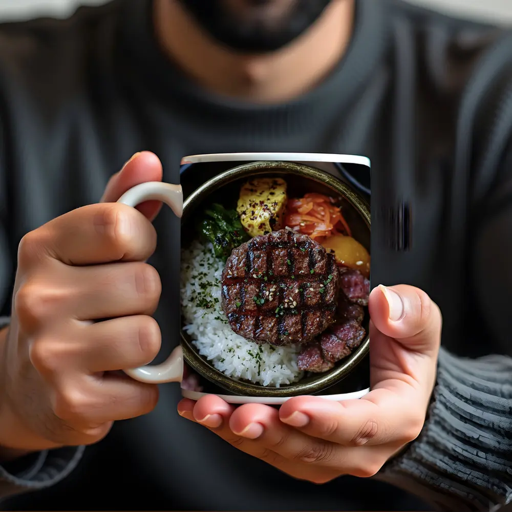 Grilled Beef Rice Bowl Korean Style – Mugs