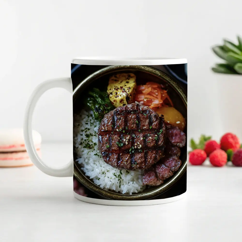 Grilled Beef Rice Bowl Korean Style – Mugs
