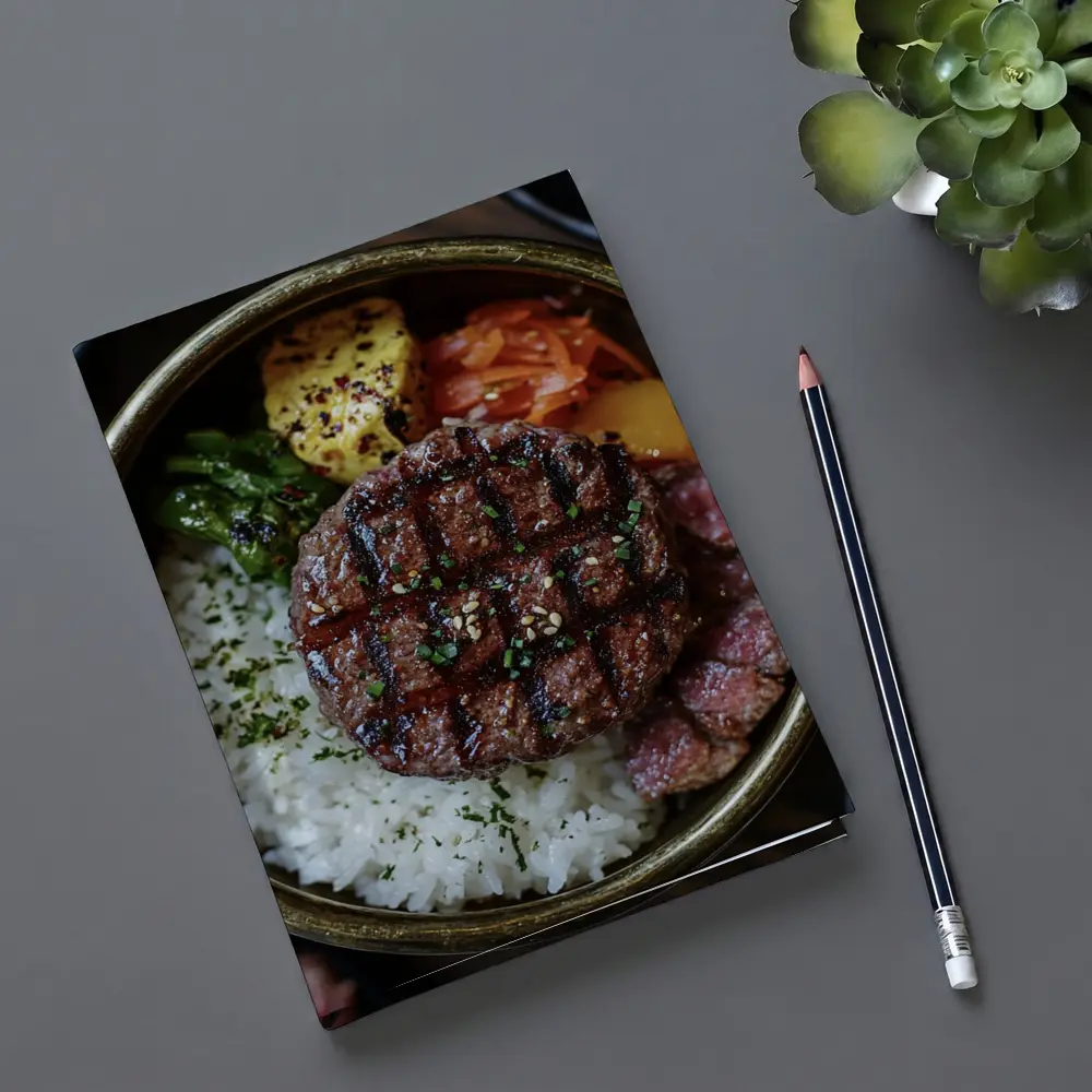 Grilled Beef Rice Bowl Korean Style – Notebooks